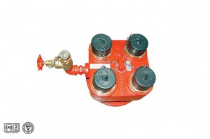 Breeching Inlet - 6 inch 4 Way