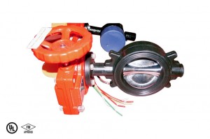 Butterfly Valve Wafer with Tamper Switch